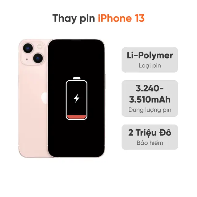 Thay pin iPhone 13